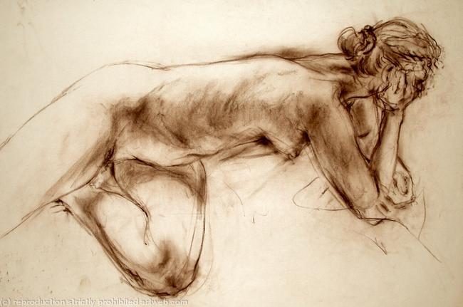 crouching female nude 1