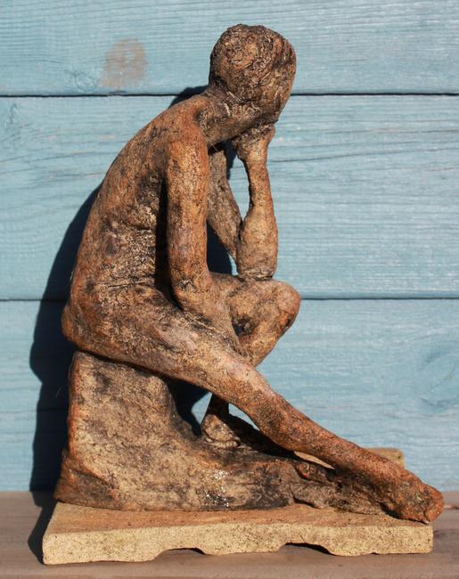 seated woman