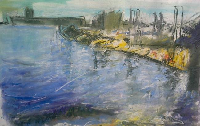 Portslade Harbour sketch