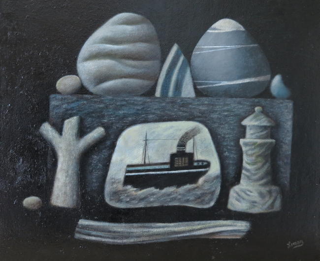Still Life with boat
