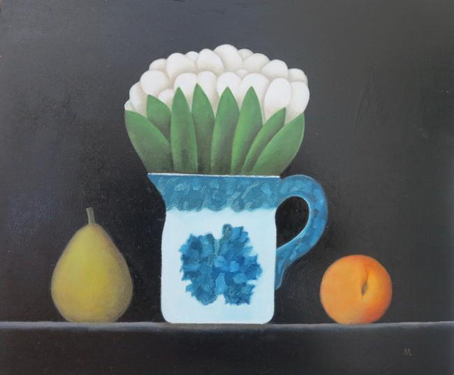 White Flowers with Fruit