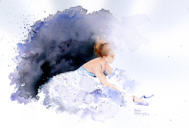 Sitting Ballerina