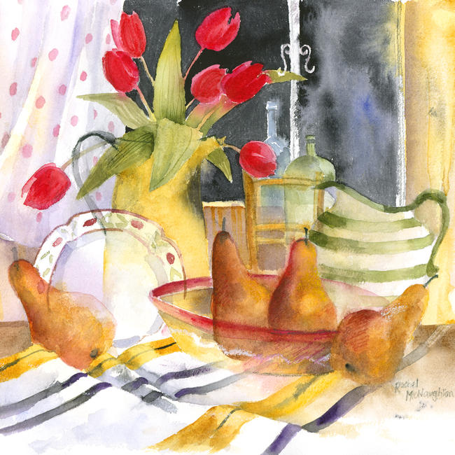 Tulips and Pears