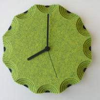 Green Wall Clock