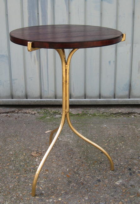 French Gilt and Fruit Wood Side Table