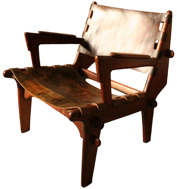 1960s Rosewood/Leather Chair