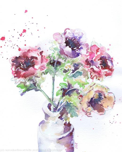 Anemones in a Pot