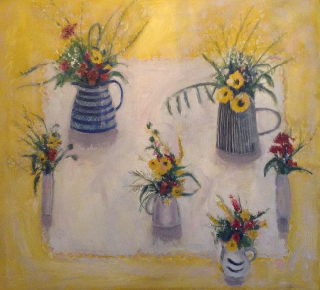 Wedding flowers, yellow