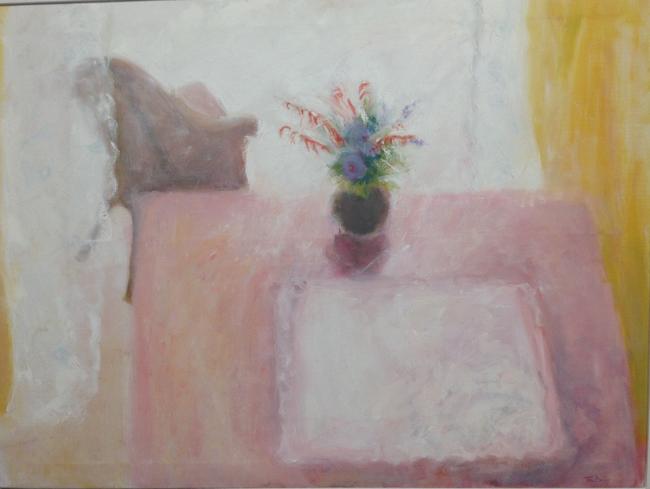 Chair, French doors