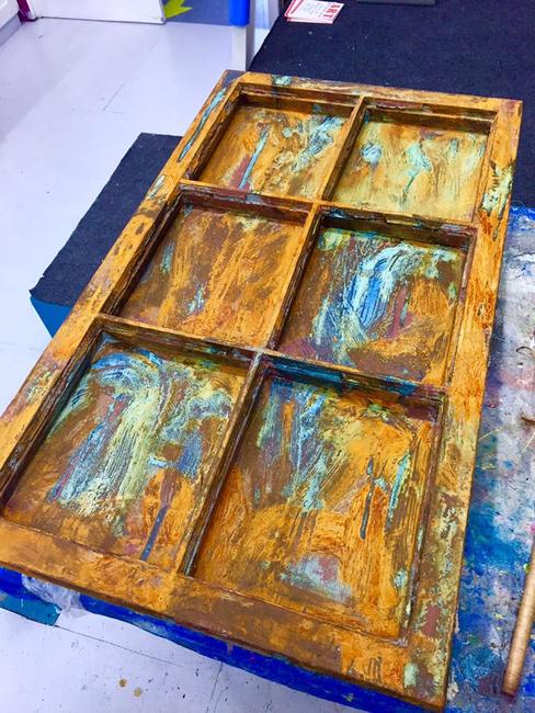 SHABBYCHIC WINDOW FRAME