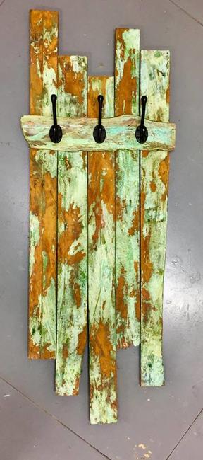 3 COAT HOOKS