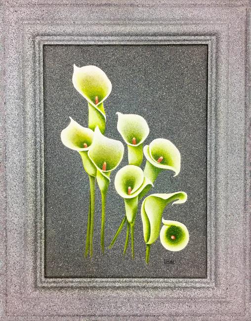 WHITE CALLA LILIES
