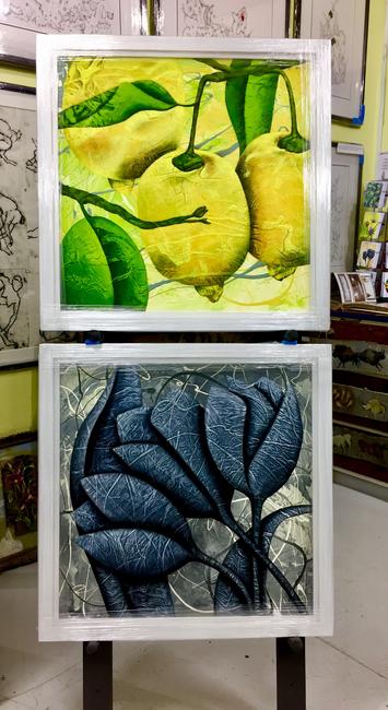 EXAMPLES OF FRAMED PAINTINGS