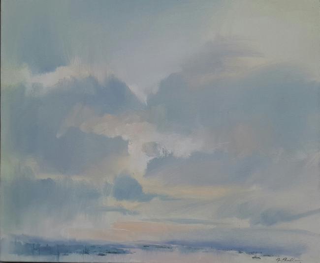 big sky over thames