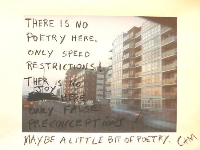 Maybe a little bit of poetry!