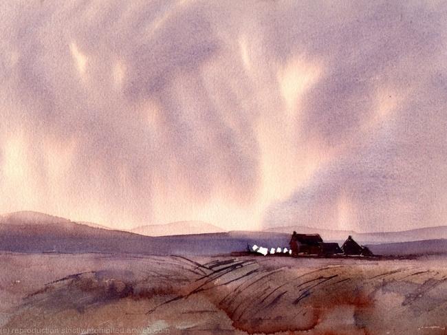 WASHDAY watercolour width=