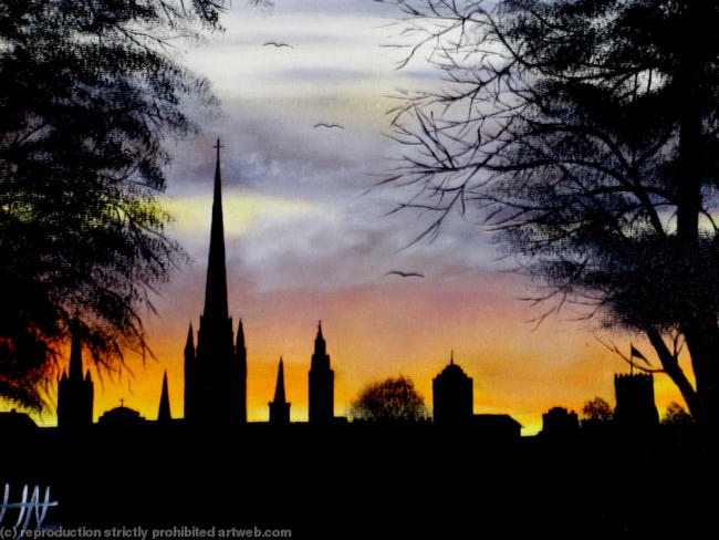 Norwich By Night
