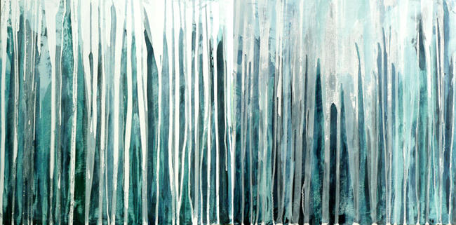 Rainforest series 5 and 6 (diptych)