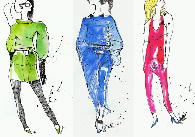 Ffashion Illustration for “Fashionidentity”, Milano.
