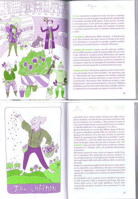 Book Illustration “Guerilla Gardening”