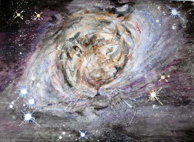 Tiger in space