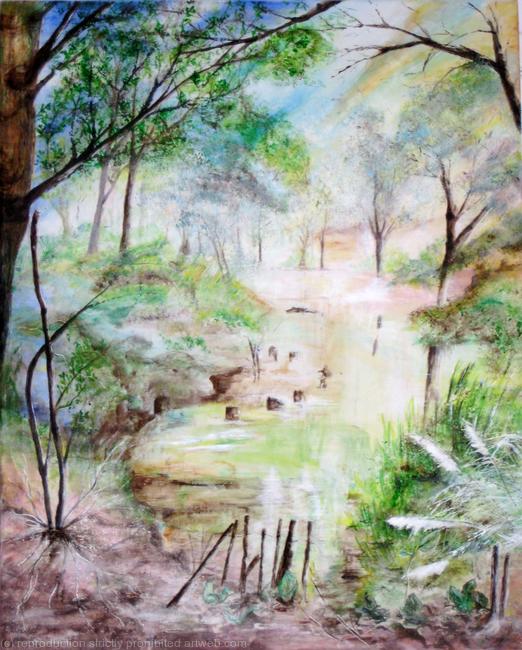 Solitude along the river Stour