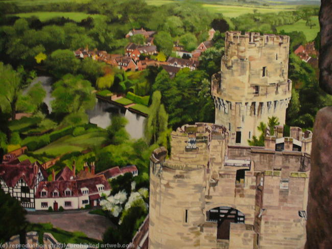 View from Warwick Castle
