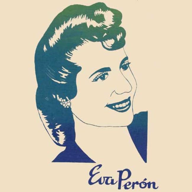 Cotton Bag, Eva Peron by Judy Evans