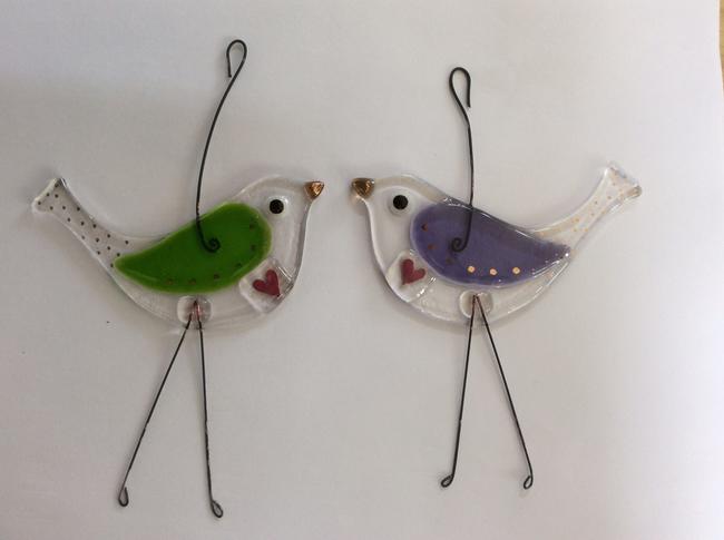 Birds with heart