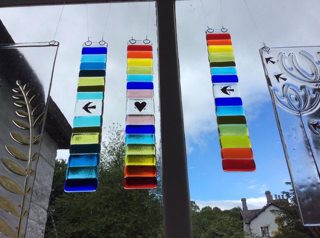 Rainbow hangings