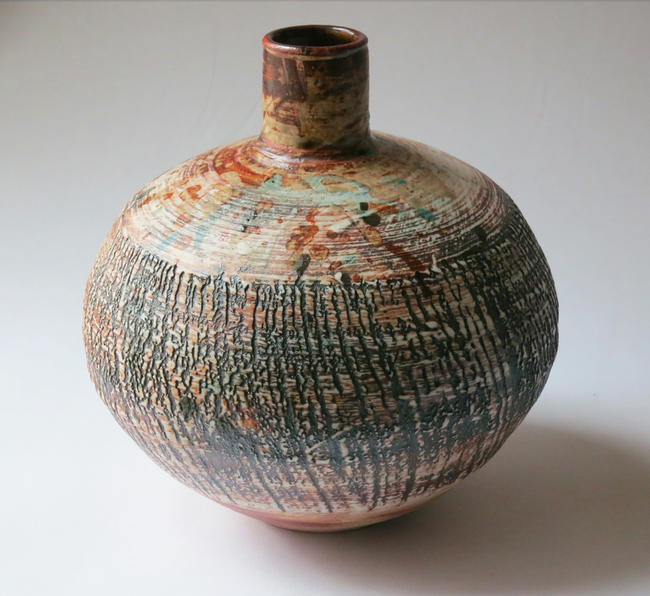 Textured Stoneware - Alvin F. Irving