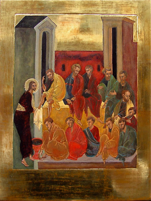 Christ Washing the feet of the Disciples