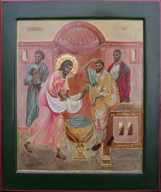 Christ washing Peter's feet
