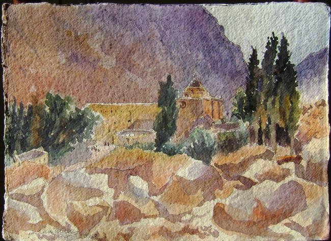 St. Catherine's Monastery, Sinai, Spring light