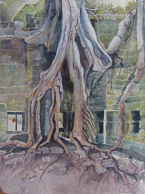 TA PROHM TEMPLE, ANGKOR, COMBODIA
