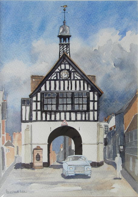 LUDLOW (from Watercolours of Shropshire)