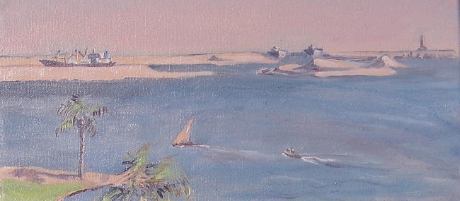 Lake Timsah, Egypt (Suez)
