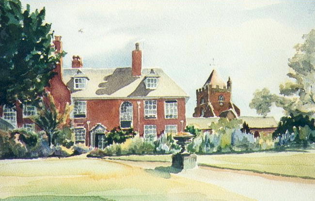 Wrockwardine Hall, Shropshire.