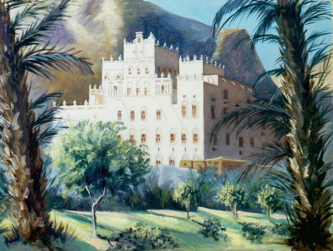 Palace Al Q'tn Hadhramaut. Yemen