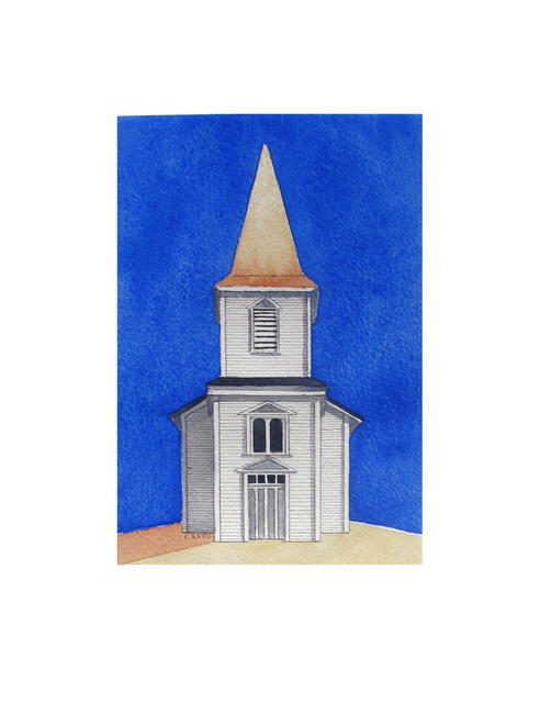 Small church Washington USA