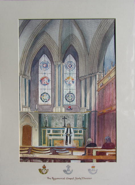 Regimental Chapel York Minster