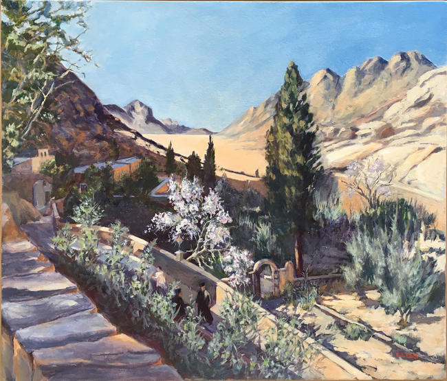 The Monastery Garden, Sinai.