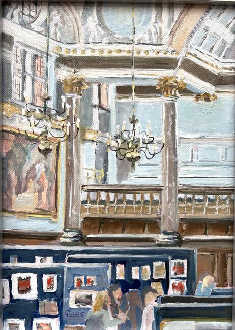 Chelsea Town Hall CAS exhibition.