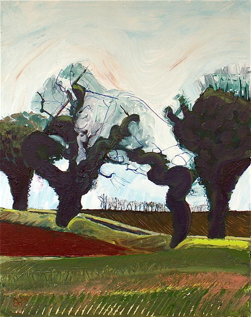 Four Trees and a Hedge: Metton