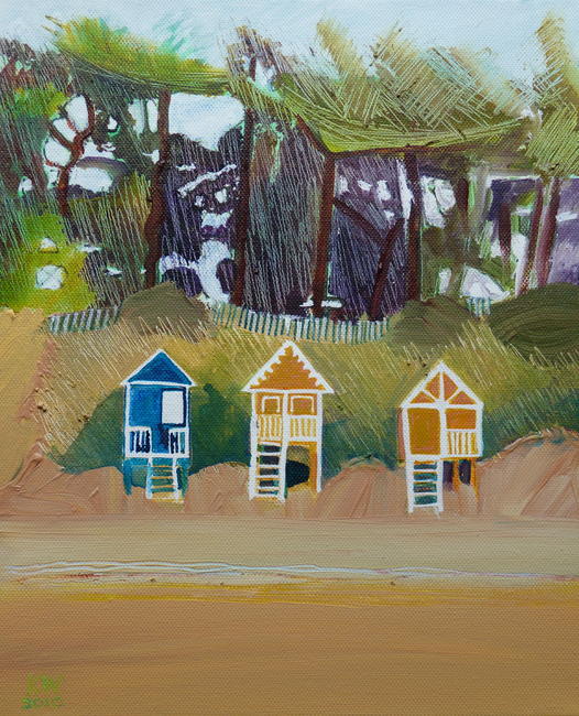 Beach Huts at Wells