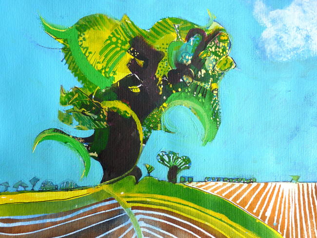 'Green Tree: Ploughed Field'