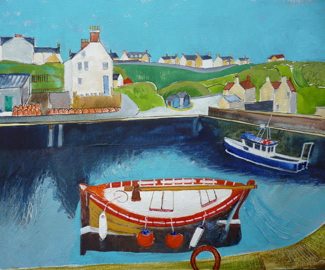 'Red Boat: St Abbs'