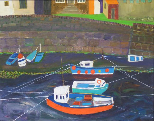 Red and Blue: Staithes Beck