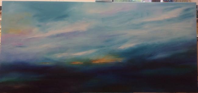 Acrylic on box canvas