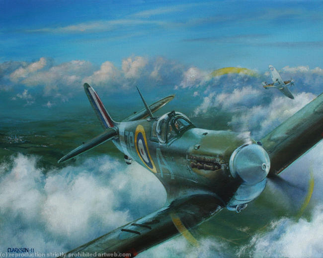 Spitfires of 74 (Tiger) Squadron 1941